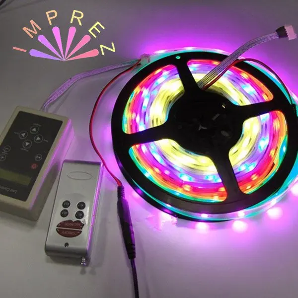

Digital led strip Magic-Color IP67 LPD6803 led strip ,DC12V ;30leds/m;10pcs IC/m