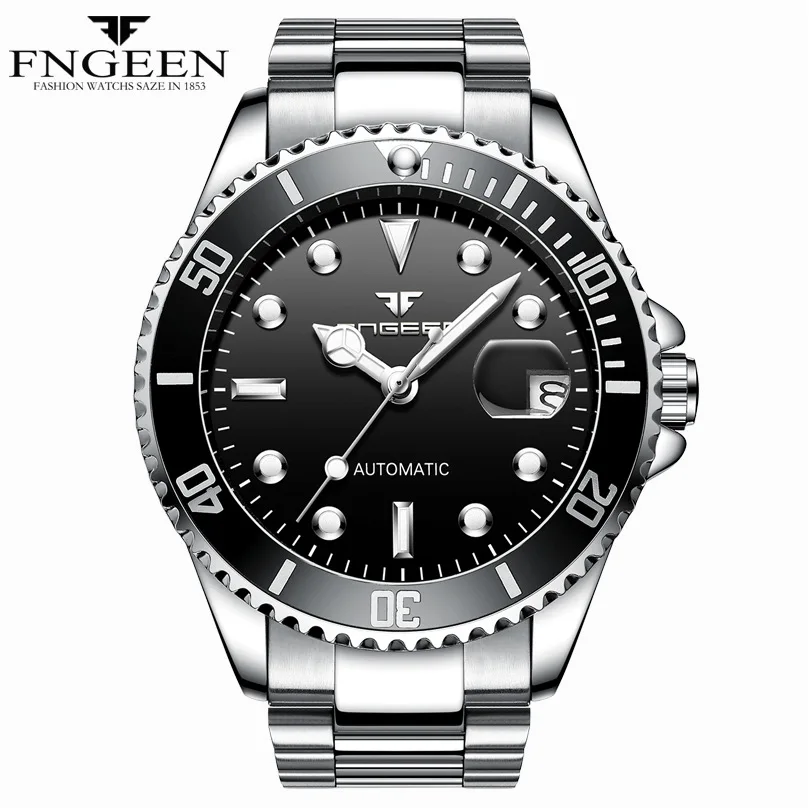 

Sports Watch New Arrival Luxury Brand FNGEEN Brand 50M Water Resistant Army Military Automatic Watches reloj hombre