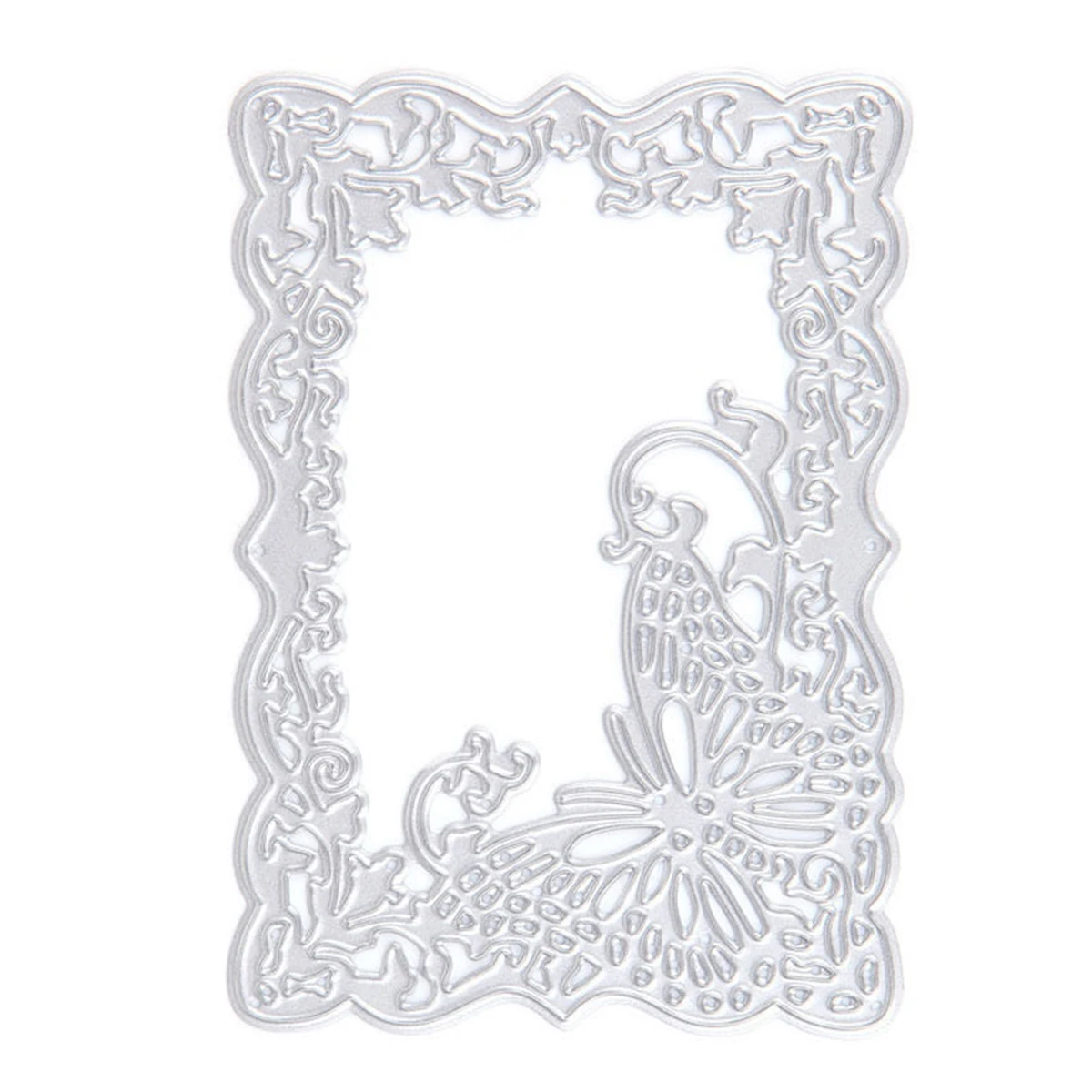 JX-LCLYL New Butterfly Frame Metal Cutting Dies Stencil Scrapbooking Card Embossing DIY