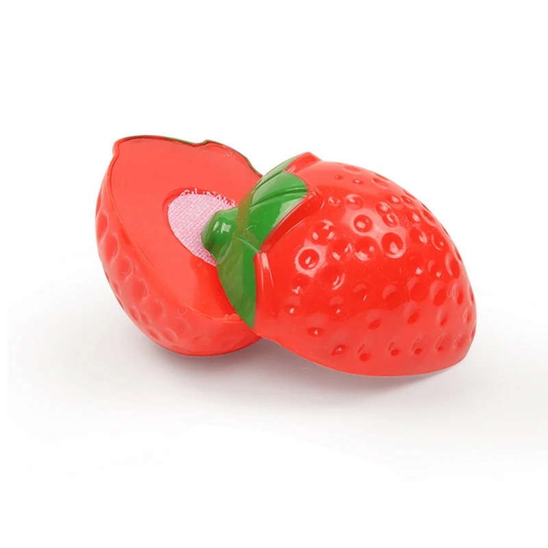 Kids Kitchen Plastic Vegetables Fruit Miniature Food Cutting Toy Children Pretend Play Educational Classic Toys for Girls Baby