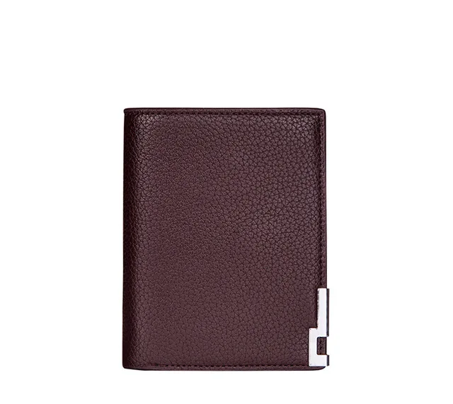 Высококачественный мужской кошелек из мягкой кожи в винтажном стиле, Брендовые мужские кошельки Baellery, кожаный кошелек, мужской держатель для кредитных карт, сумка для денег - Цвет: P26-2BR