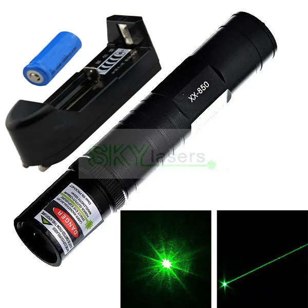 Big Discount! Portable Red Green Laser Pointer Torch Flashlight Style