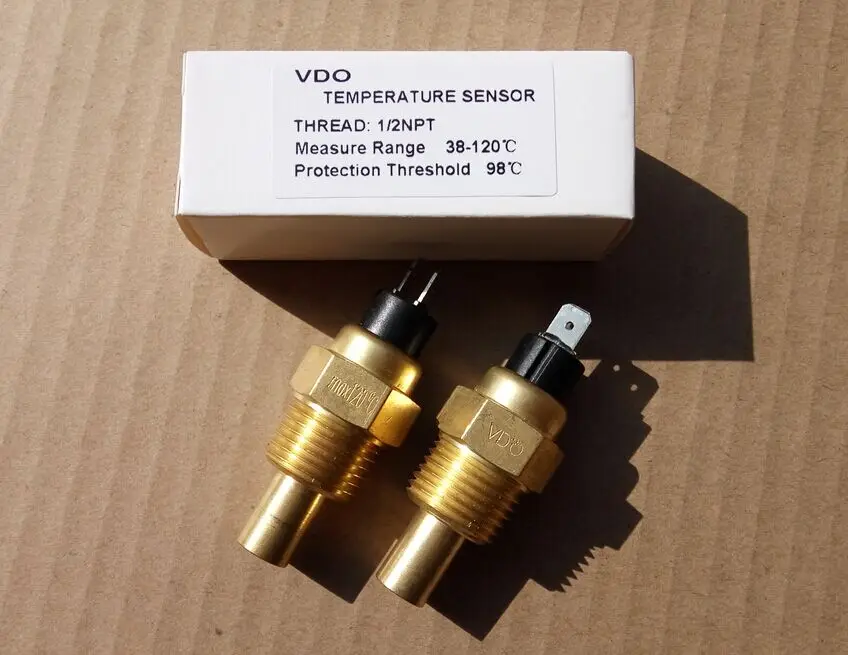 VDO Temperature Sensor For Generator System 1/2 NPTin Generator Parts & Accessories from Home