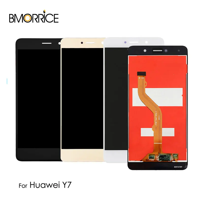 Оригинальный ЖК дисплей для Huawei Y7 Prime 2017 TRT LX2 Nova Lite + LX1 сенсорный экран дигитайзер