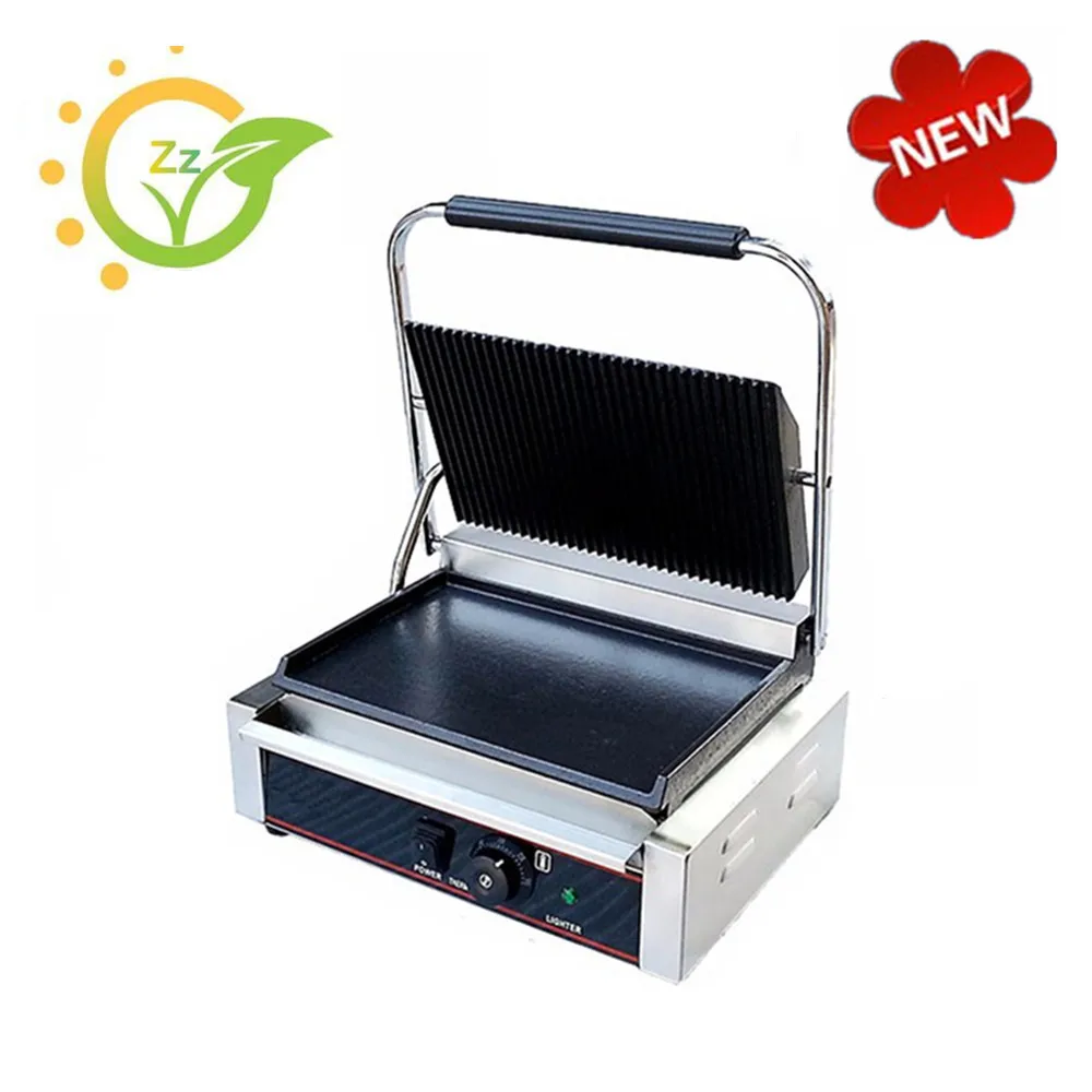 Commercial sandwich machine 220V Single Plate Electric Griddle Grill