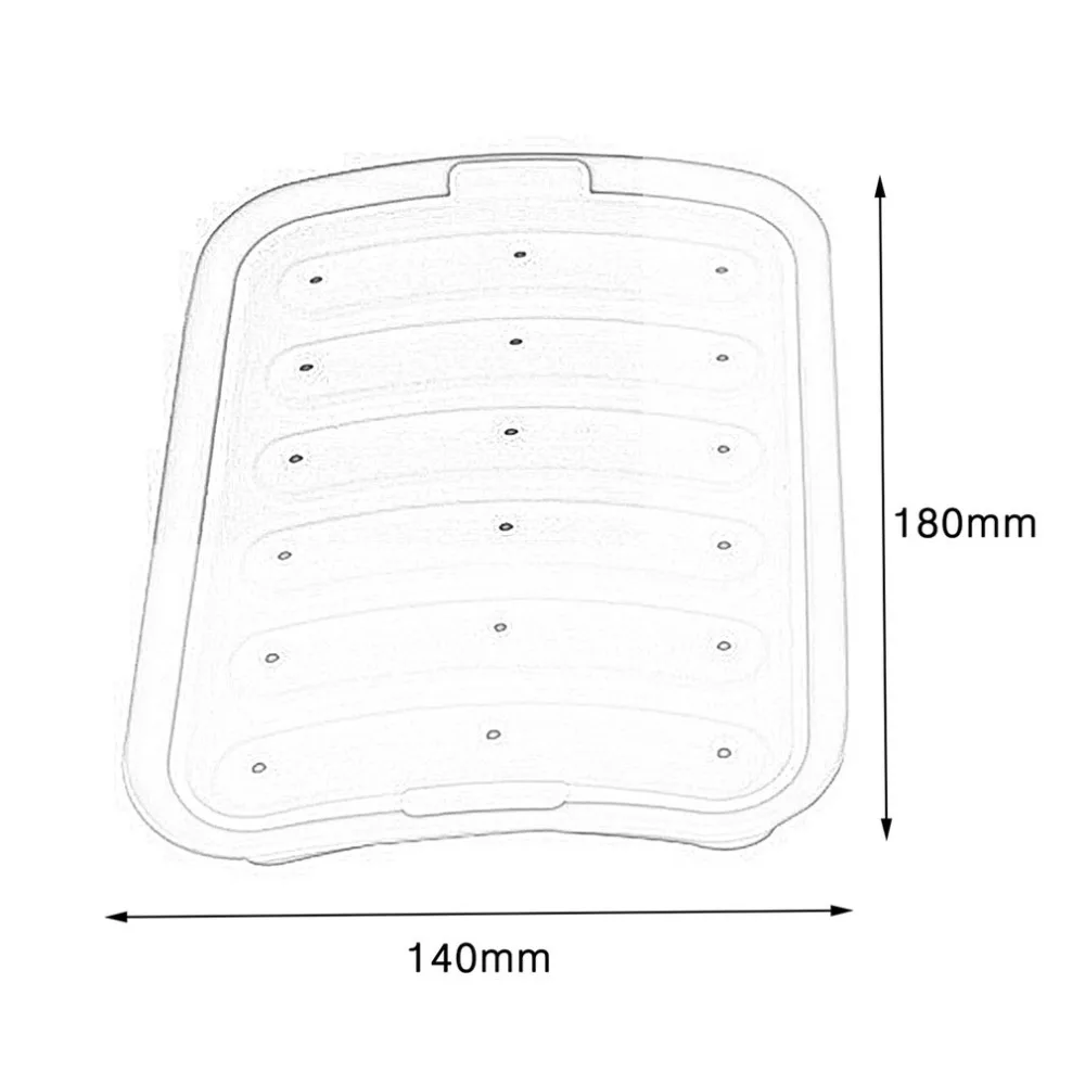DIY Форма для изготовления колбасы силиконовая домашняя гамбургер хот-дог форма с 6 полости Patty Making Микроволновая Печь Кухонные гаджеты