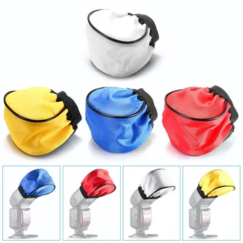 

Neewer Universal 4 Color Flash Diffuser Cloth 5x3.5x0.8in/12x9x2cm Blue Red Yellow White for Cannon/Nikon/Neewer/Yongnuo Flashes