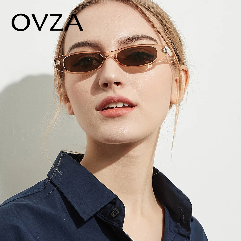 Очки солнцезащитные OVZA мужские/женские прямоугольные винтажные классические