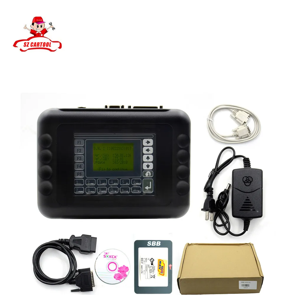 Newly SBB Key Programmer V33.01 No Token Auto Key Programmer SBB V33.01  Immobilizer Programmer Support most brazil car