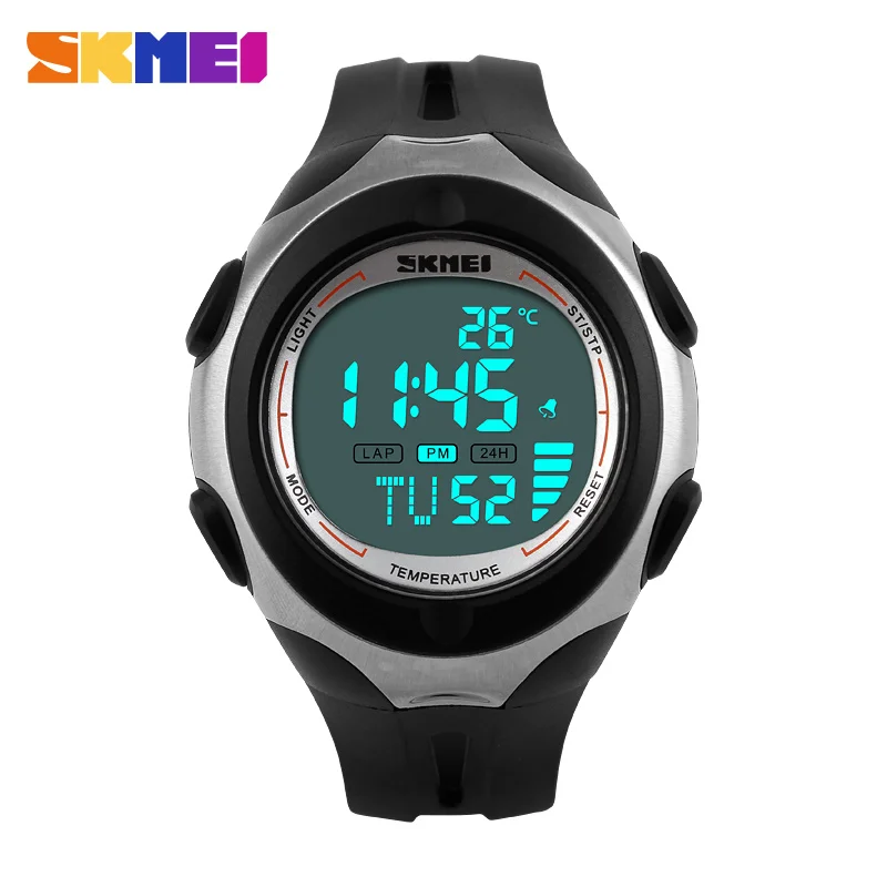 Temperature Military Watch Men Casual Digital Fashion Waterproof Sports Watches Skmei Brand WristWatch Relogio Masculino 2016