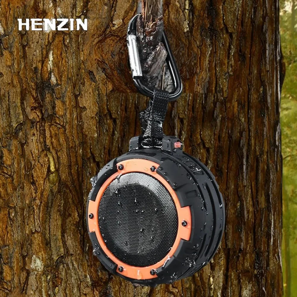 Outdoor Portable Bluetooth Speaker Waterproof IPX8