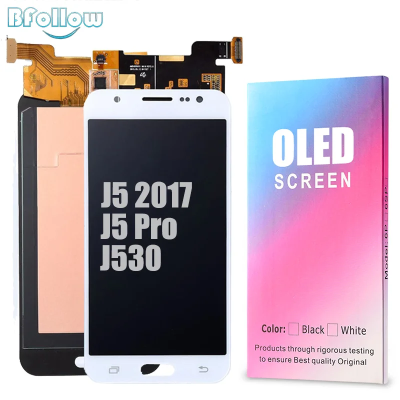 

BFOLLOW AAA Original OLED for Samsung Galaxy J5 Pro (2017) J530 COPY LCD Screen Display Digitizer Assembly Replacement J530F