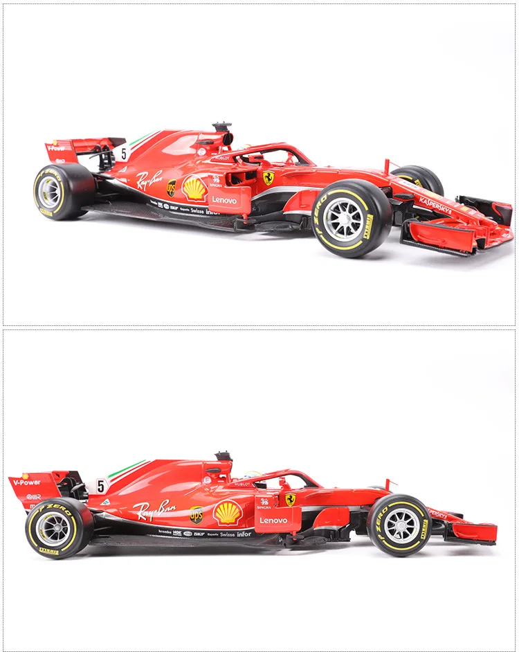 1:18 Simulation alloy Diecast car model Toy For Ferrari F1 Metal Model Car Toy Fan Limited Edition Vehicle with original box