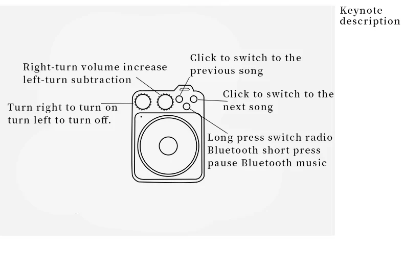Nasin T10 Мини Bluetooth мини-динамик с Hillbilly кошачий стиль fm-радио стерео Hifi звуковая коробка Громкая связь для xiaomi iphone