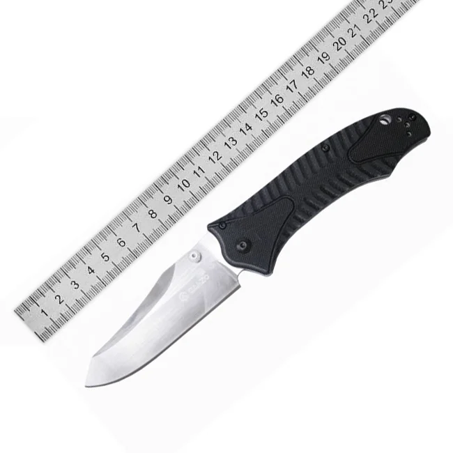 

Ganzo G710 High-strength 440C Blade Folding Knife G10 Handle Hunting Carambit Survival Tactical Utility Bushcraft Pocket Knife