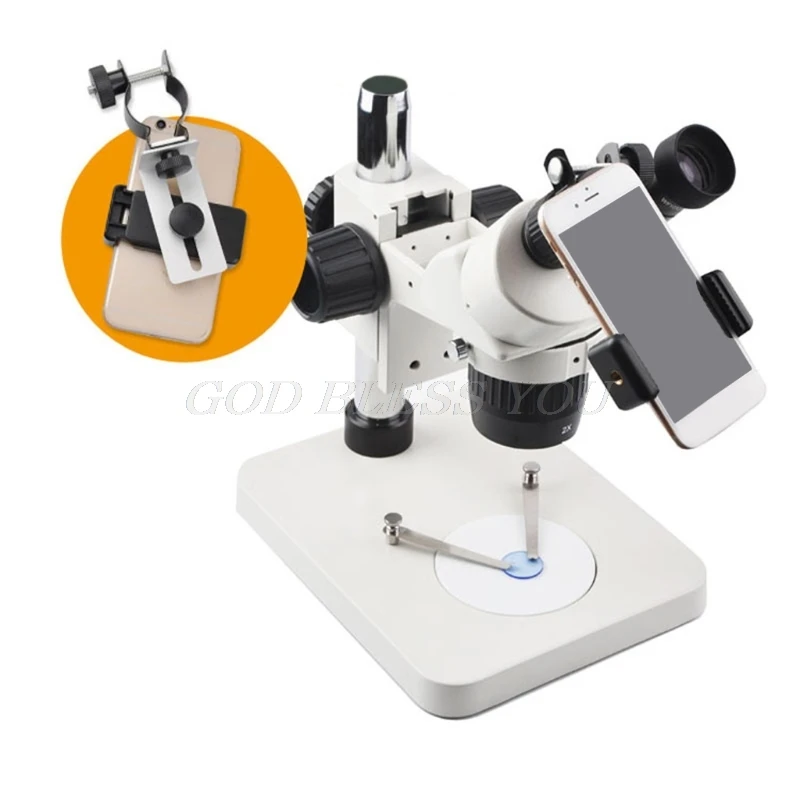 

Universal Mobile Phone Adapter Clip Bracket Holder Mount Microscope Telescope