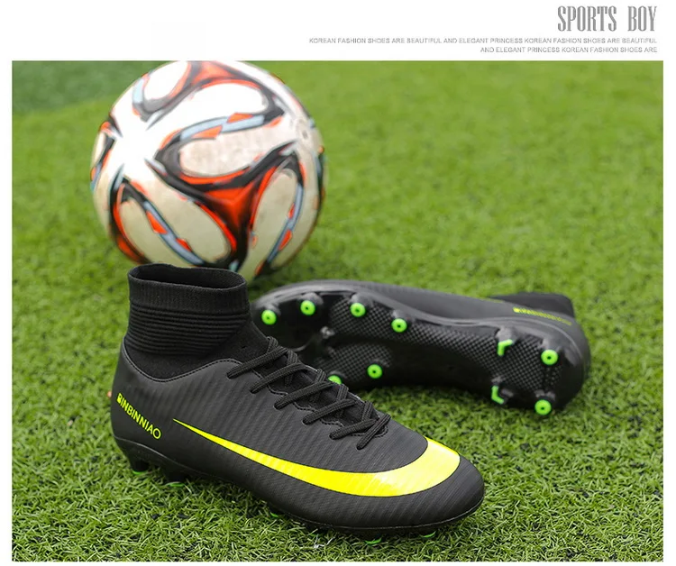 sapatos de futebol masculino tênis interior turf futsal