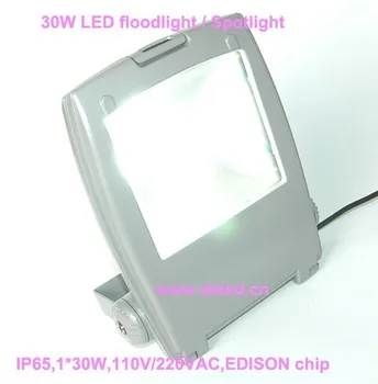 

Good quality,30W LED projector light, LED floodlight,Waterproof Aluminum fitting,DS-TN-24-30W,EDISON Chip,110V/220VAC