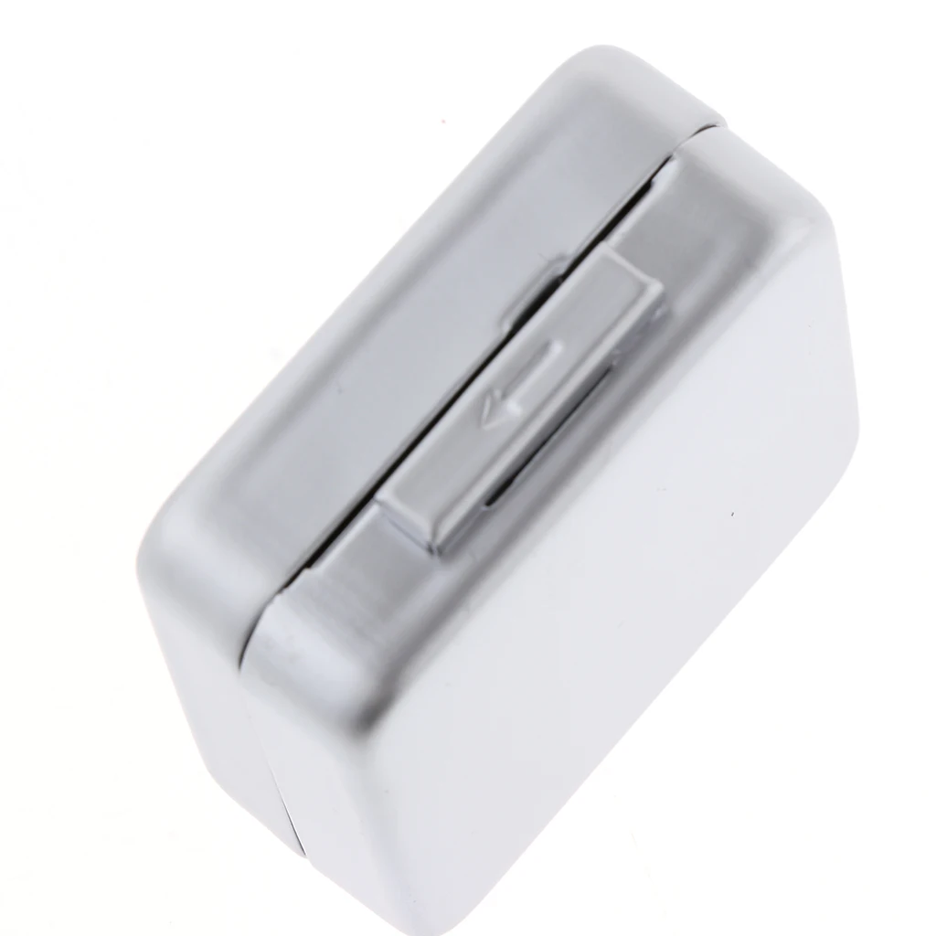 Top Galss Gemstone Diamond Metal Display Show Case Jar Box jewelry box small Jewelry Packaging 40 x 39 x 18mm