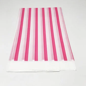 

1pcs/lot Pink Stripes theme disposable tablecloth kids birthday party supplies Pink Stripes party decorations tablecloths