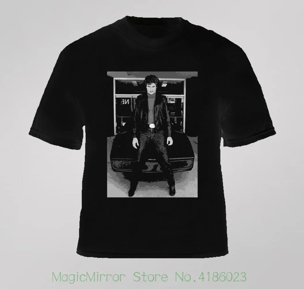 

David Hasselhoff T Shirt New Mens Spring Summer Dress Short Sleeve Casual