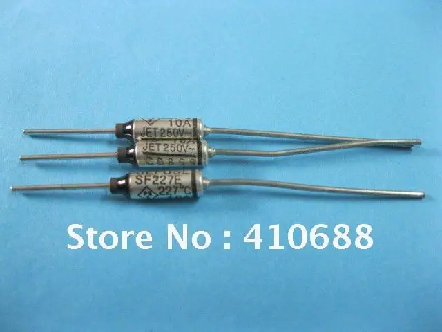Термальный предохранитель Microtemp 227C TF отсек 250V 10A диаметр 4 2 мм 30 шт в партии