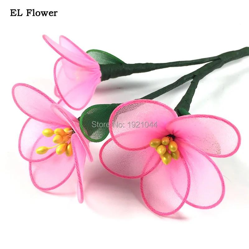 

High-grade LED Flower with DC-5V Steady on EL Wire Glowing Flower Multifunction Smilling Flower Home Party Festival Supplies