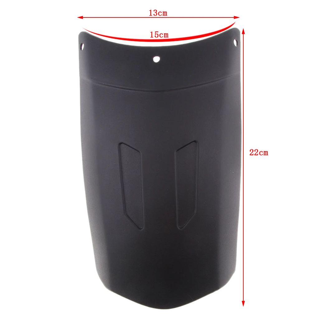 Universal Motorcycle Front Fender Mudguard Extension Extender  Protect Tires Easy Install