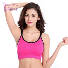 Новинка, очаровательные женские сексуальные рубашки для йоги, эластичные дышащие бюстгальтеры для фитнеса, майка женская майка спортивный бюстгальтер-топ