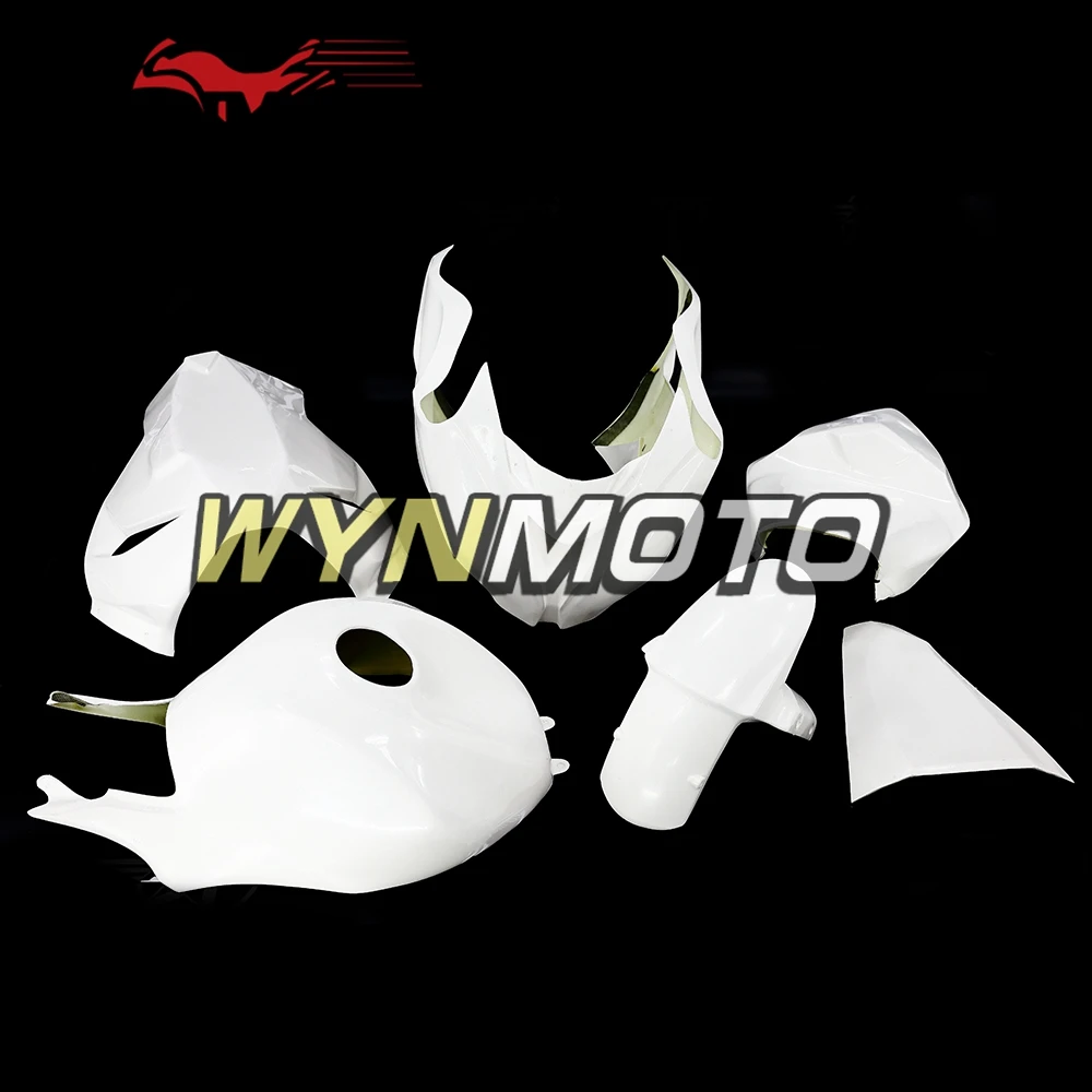 

Complete Fairings Unpainted Racing Fiberglass Motorcycle Body Frames For Kawasaki 2013 2014 2015 ZX-6R 636 Naked Sportbike Hulls