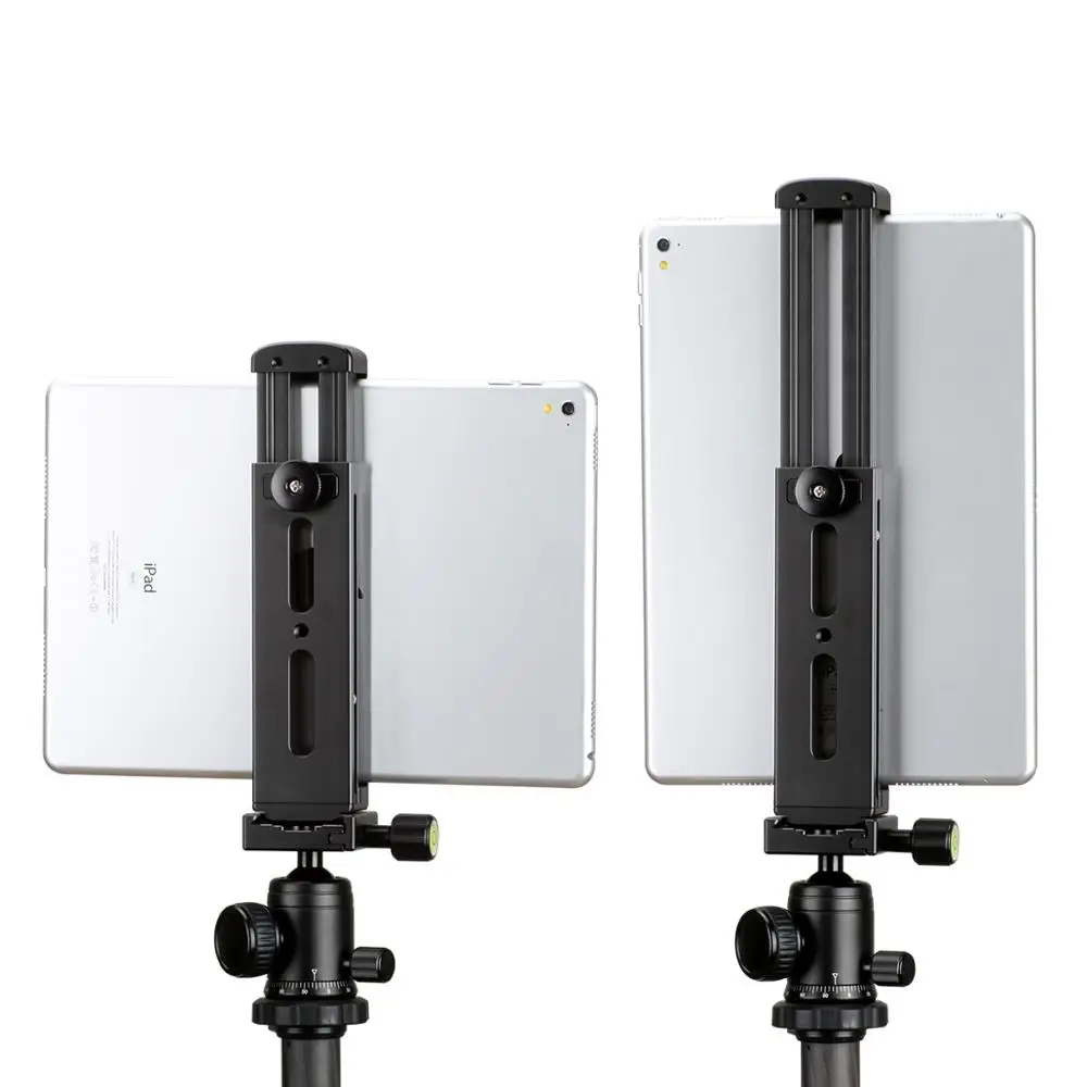 

Ulanzi U-Pad Pro Tablet Metal Tripod Mount iPad Clip with Quick Release Plate Cold Shoes for Microphone Led Lights