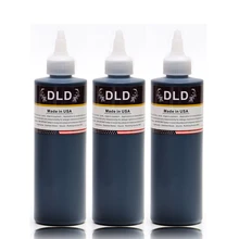 3 бутылки 8 унций черные чернила татуировки набор краски наборы краска для тела 250 мл Профессиональная Красота для перманентного макияжа краска s Аксессуары