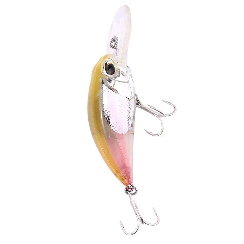 Crank Fishing Lure 6cm Exquisite Hard Baits Minnow Fishing lures Laser
