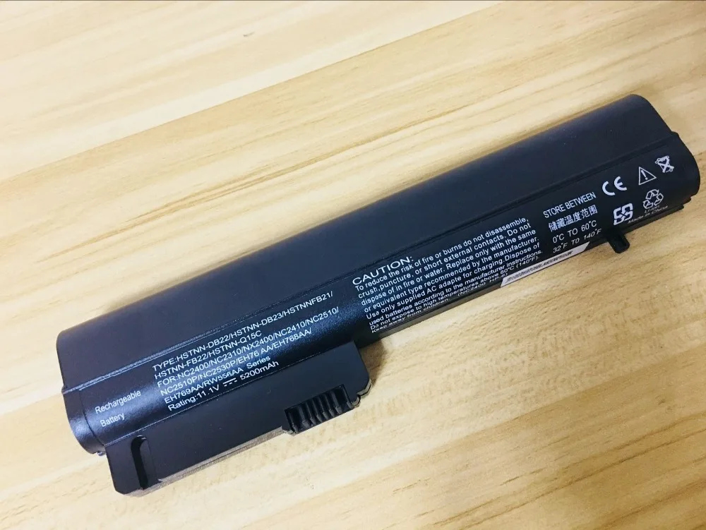 

News battery for HP Compaq 2510p Business series 412779-001 404866-622 441675-001 HSTNN-FB21 HSTNN-DB65 10.8V 5200mAh