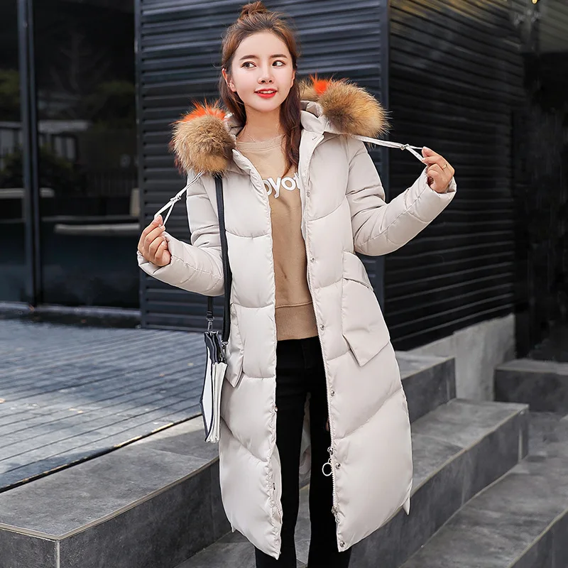 Épaississement white Femme Fonds Rallongent caramel Long 920 Seta Blue culture Automne army Color Auto Nouveau hide Green Et Lead Hiver Vente Coton red Vêtements Coréenne gray 2018 Black w6qOx4C