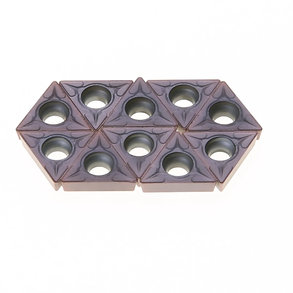 10pcs TCMT110204/TCMT 731 Carbide Inserts with Box Mayitr For Lathe Turning Boring Tools