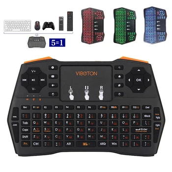 

Russian English Spanish Hebrew 2.4GHz Wireless i8 Keyboard Touchpad i8 Keyboard 4 Versions for Android TV BOX Air Mouse PS3 PC