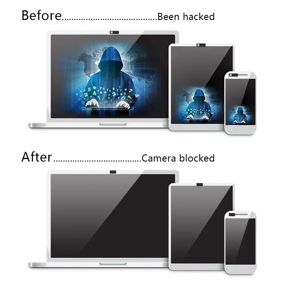 JKING веб-камера крышка затвора Магнитный слайдер пластиковый универсальный чехол для камеры для веб-ноутбука iPad ПК Macbook планшет стикер конфиденциальности
