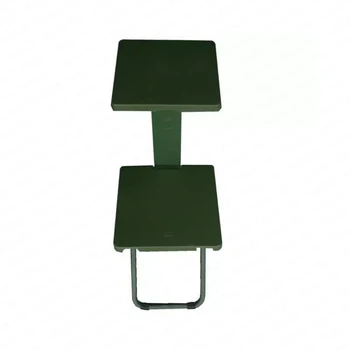 

The Latest Dual Use Single Soldier Chair Soldier Stool Multi Function Portable Folding Study Chair Writing Stool Plastic Chair