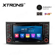 XTRONS " Android 8,1 dvd-плеер для автомобиля gps радио RCA стереосистемы для Фольксваген TOUAREG 2004 2005 2006 2007 2008 2009 2010 2011