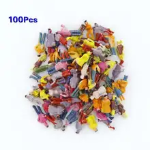 New 100pcs Painted Model Train People Figures Scale N 1 to 150