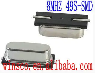 8 МГц Кварцевый резонатор 8 МГц HC49S SMD 500 шт./лот
