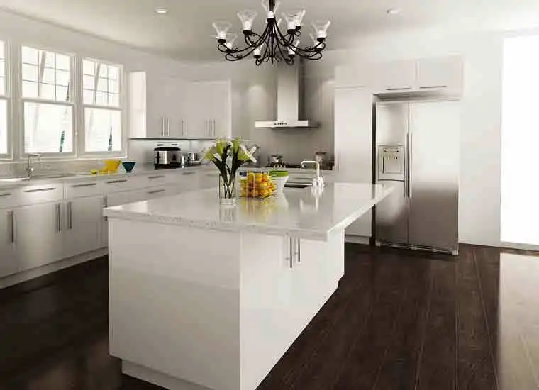 Australia Built-ins White Lacquer Cabinets Modern Kitchen Furniture