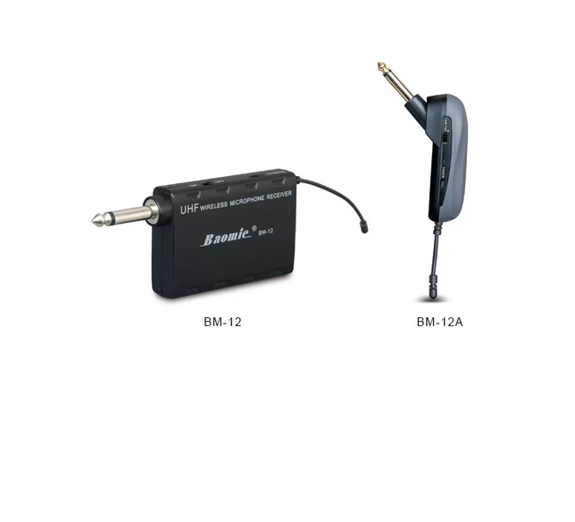 Professional Baomic BM12A Guitar Wireless System Audio UHF