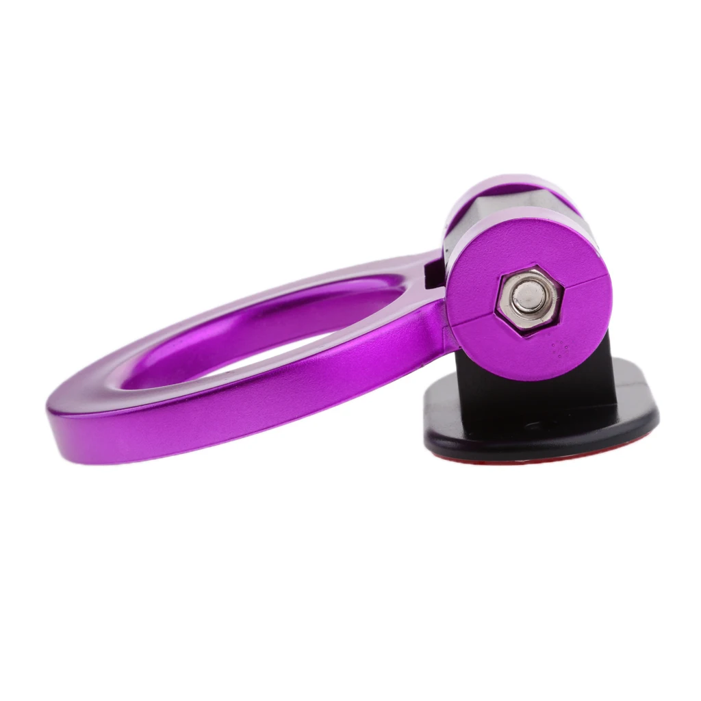 Racing Tow Hook Ring for Car SUV Front Rear Bumper Decoration ONLY ABS Plastic Apply Onto Bumper