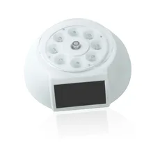 Абсолютно уникальный кристалл 8 сменный светодиодный светильник ювелирный вращающийся светодиодный светильник подставка для дисплея