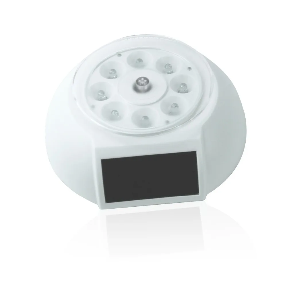 

Brand New Unique Crystal 8 Changeable LED Light Jewelry Rotating Led Light Base display Stand