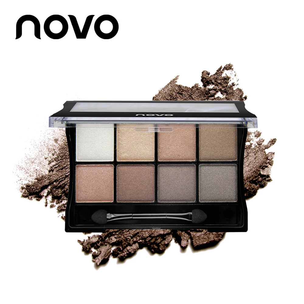 

Maquiagem Brand Makeup Naked BASICS 8 Colors Shimmer Matte Eyeshadow Palette Makeup Eye Shadow Palettes Cosmetic With Brush