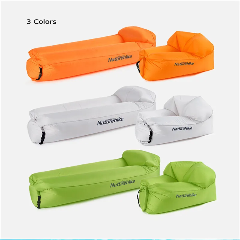 Naturehike Ultralight Inflatable Sofa Air Bed Lazy Bags Portable Air Sofa For Tourism Outdoor Beach Lazy Sofa Camping Cots