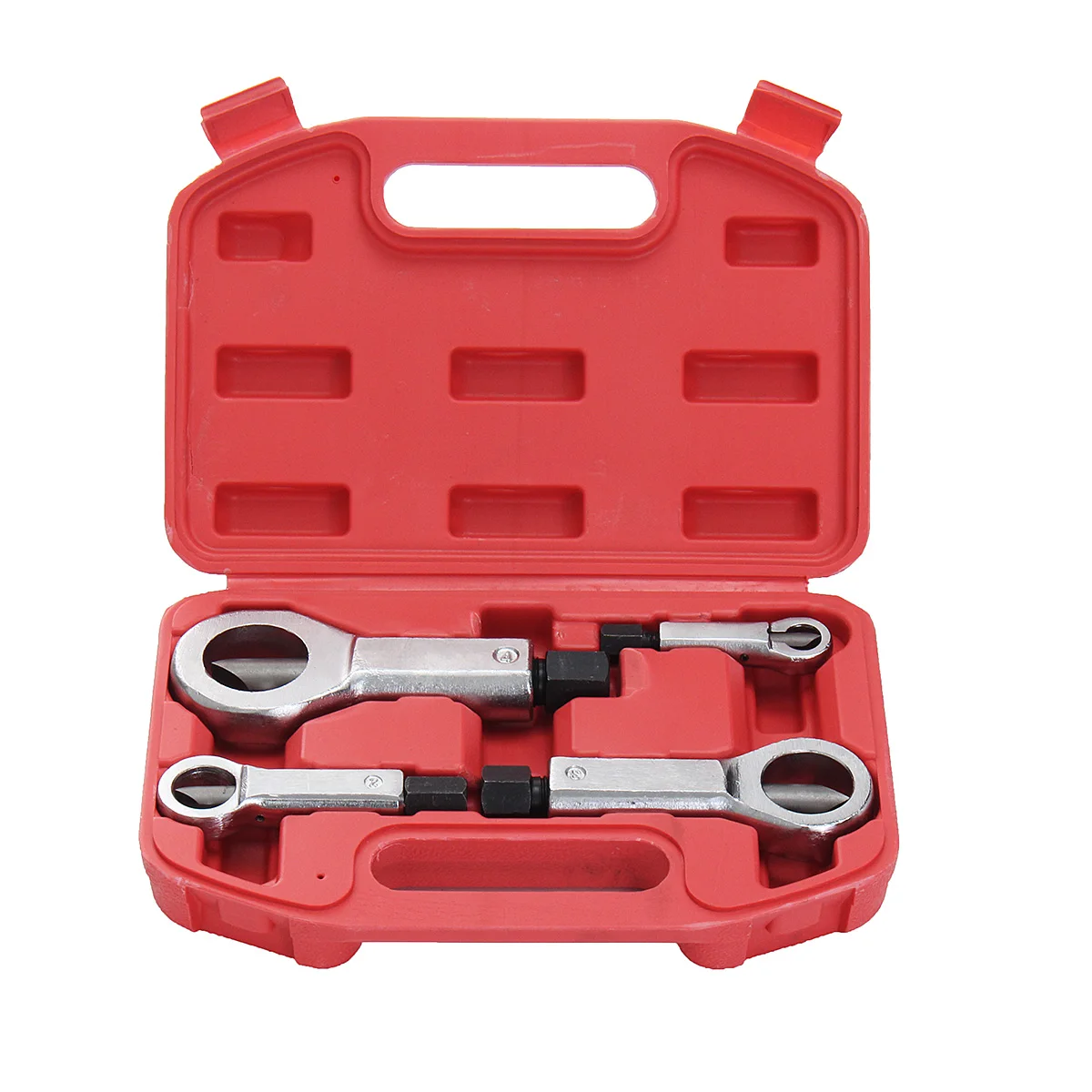 

4Pcs Nut Splitter Set Broken Damaged Stuck Remover Corroded Split Tool 9-36mm